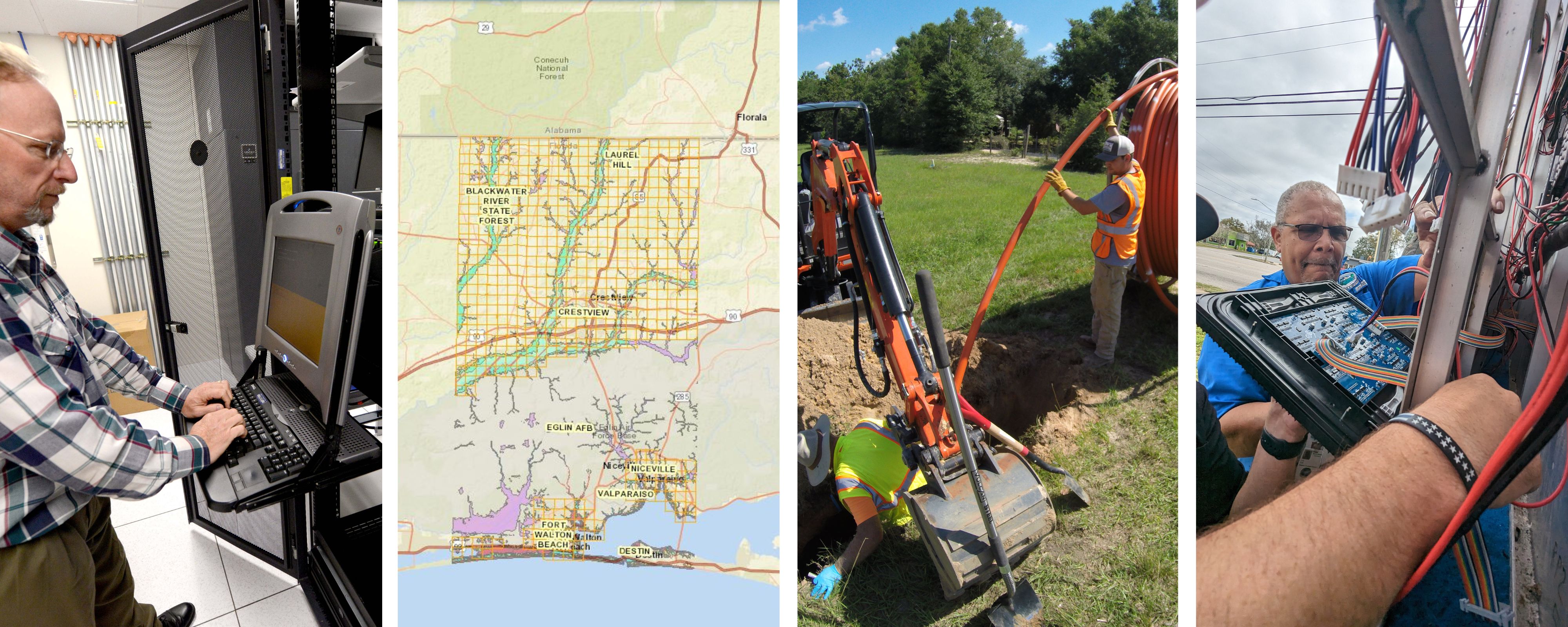 GIS, SAN, Telecom, APP and Network pictures